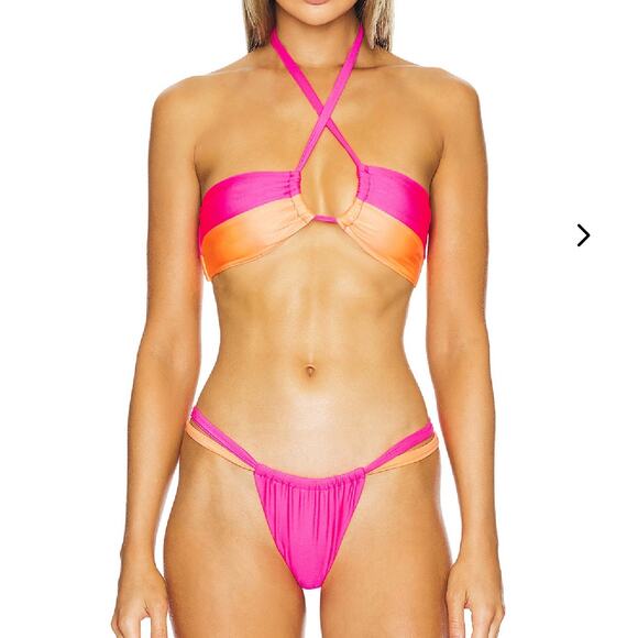 NWT Lovers & Friends size medium bikini swimsuit - Picture 2 of 5